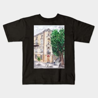 Odessa. Marazliyivska Street Kids T-Shirt